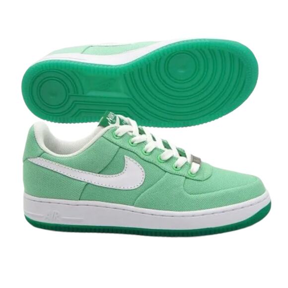 Nike Shoes - Nike AF 1 Women Vintage 07 Low Canvas Sneakers SZ 8.5 Lace Up Tourmaline Active
